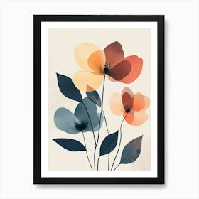 Flowers Canvas Print 9 Art Print