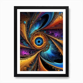 Abstract Painting 5 Art Print