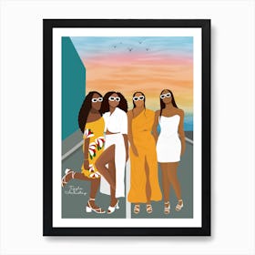 The Girls Art Print