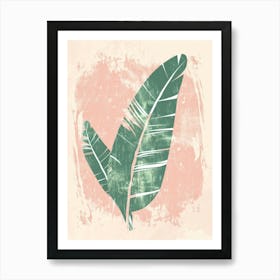 Banana Leaf 22 Art Print