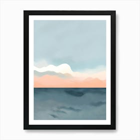 Ocean Sunset Art Print