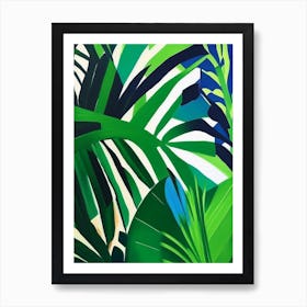 Grenada Green Colourful Painting Tropical Destination Art Print