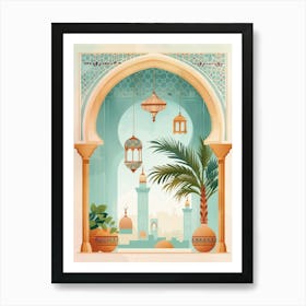 Islamic Arabic Art Print