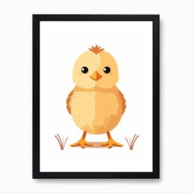 Baby Animal Illustration  Chick 6 Art Print