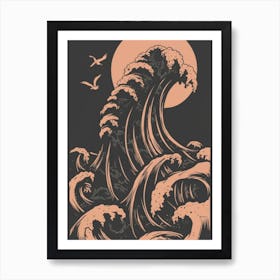 Great Wave Of Kanagawa Art Print