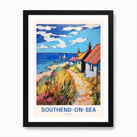Southend On Sea England 5 Uk Travel Poster Art Print