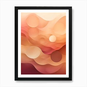 Abstract Abstract Background 1 Art Print