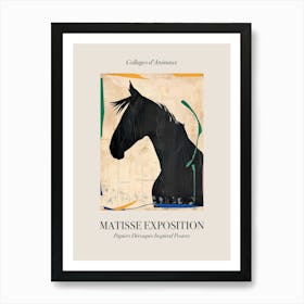 Horse 3 Matisse Inspired Exposition Animals Poster Art Print