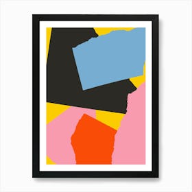 Colour Blocking #4 Art Print