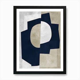 Contemporary forms 8 Art Print