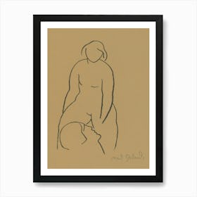 Lovers, Mikuláš Galanda (5) Art Print