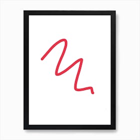 Abstract Line Art print 10, New 1 Art Print