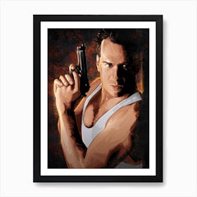 Die Hard II Art Print