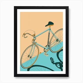 Isometric Bicycle Art Print