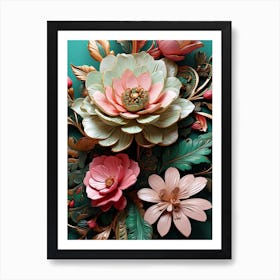 Flower Wall Art Art Print