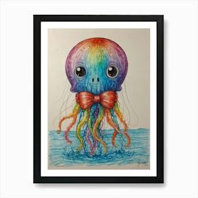 Jellyfish 12 Art Print