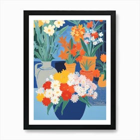 Flowers In A Vase 38 Art Print