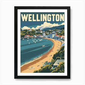 Wellington New Zealand Art Print