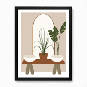 Houseplants 2 Art Print