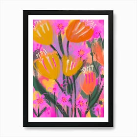 Wild Field Flowers Art Print