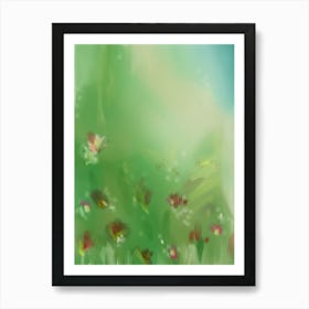 Wildflowers Field Art Print