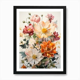 Ethereal Blooms Art Print