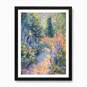  Floral Garden Wild Bloom 8 Art Print