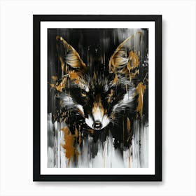 Fox Art 6 Art Print