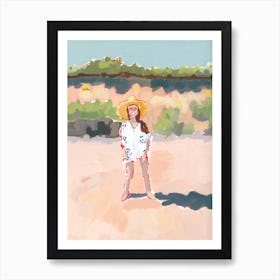 Lucy Vincent Beach Art Print