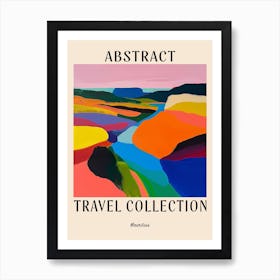 Abstract Travel Collection Poster Mauritius 1 Poster