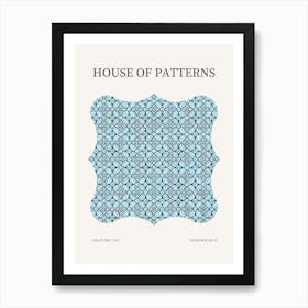 Tile Pattern Poster 58 Art Print