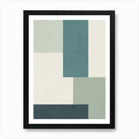 Abstract Geometric Shapes 05 93 Art Print