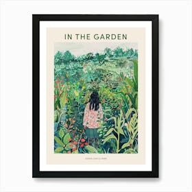 In The Garden Poster Osaka Castle Park Japan 2 Art Print
