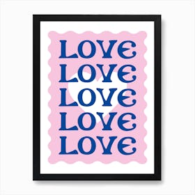 Love Stamp Art Print