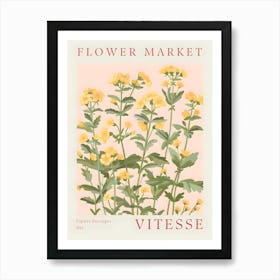 Flower Market 5 Art Print