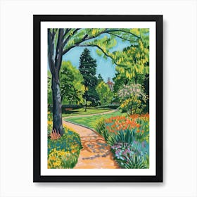 Clapham Common London Parks Garden 2 Painting Art Print