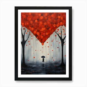 Love Rain 7 Art Print