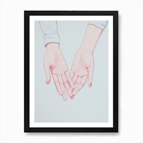 Hands Of Love Art Print