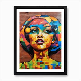 Street Art Kmart Wall Art Print