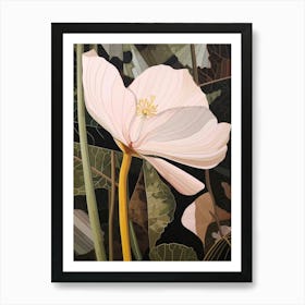 Flower Illustration Tulip 2 Art Print