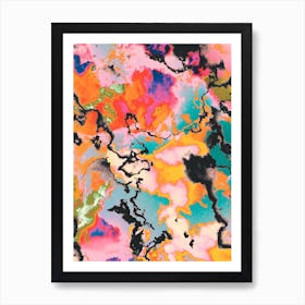 Trippy Clouds Art Print