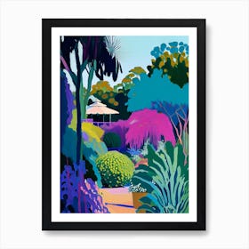 Geelong Botanic Gardens, 1, Australia Abstract Still Life Art Print