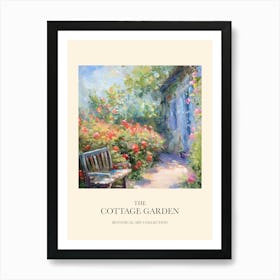 Cottage Garden Poster Enchanted Meadow 7 Art Print