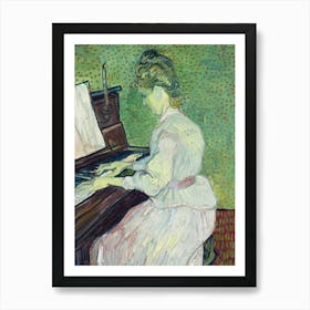 Van Gogh - Marguerite Gachet At The Piano Art Print