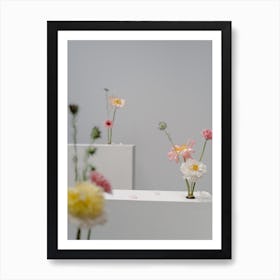 Flowers In Vases Art Print