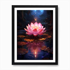 Lotus Flower 10 Art Print