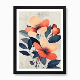 Flowers Canvas Print 1 Art Print