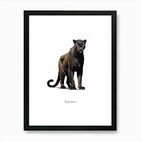 Panther Kids Animal Poster Art Print