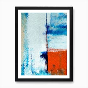 Acrylic Extruded Painting 374 Art Print