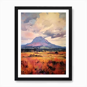 Mount Monadnock Usa 3 Mountain Painting Art Print